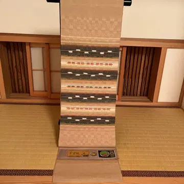 류큐 슈리 직조 카스리 나고야 오비 증지