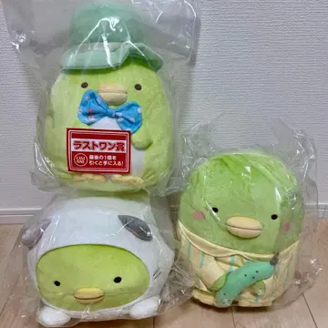 스미코구라시 복권 봉제 인형 펭귄? 3종 세트