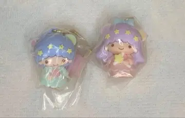 리틀트윈스타 시크릿 키링 별이 빛나는 밤의 엔젤 키키라라