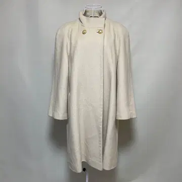 JOSEPHINE 100% 캐시미어 롱 코트 안감에 얼룩 있음