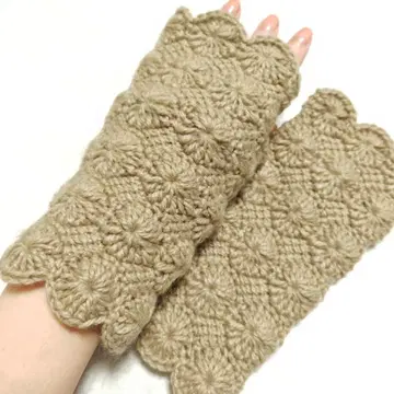 13 따뜻한 핸드 워머 베이지 모카 핸드메이드 암워머