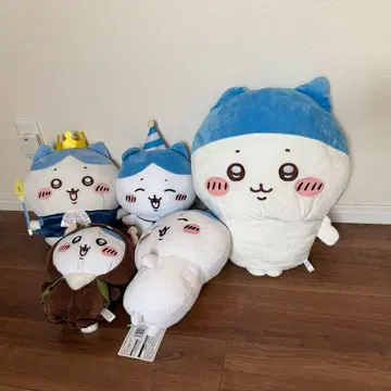 하치와레 봉제 인형 5체 세트