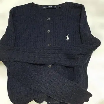 폴로 랄프 로렌 네이비 가디건