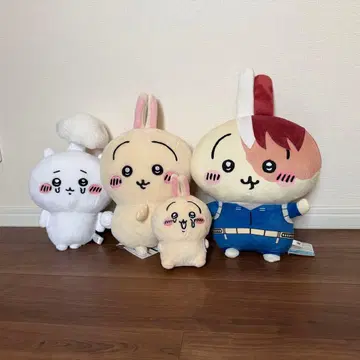 치이카와 (먼작귀) 봉제 인형 4체 세트