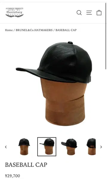 BRUNEL&Co.HATMAKERS BASEBALL CAP