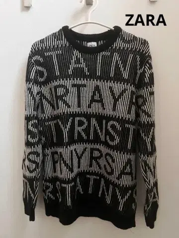 ZARA 남성용 니트 스웨터 새상품급