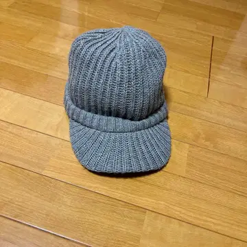 그레이 니트 캡