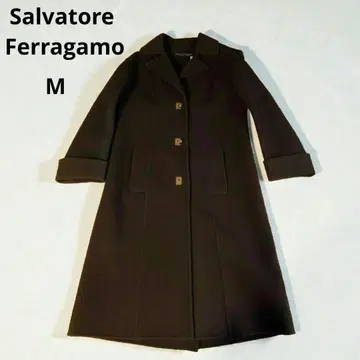 새상품급 Salvatore Ferragamo 페라가모 롱 체스터 코트