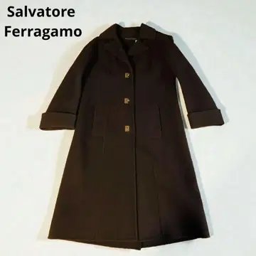 새상품급 Salvatore Ferragamo 페라가모 롱 체스터 코트