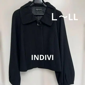 INDIVI 블랙 숏 자켓