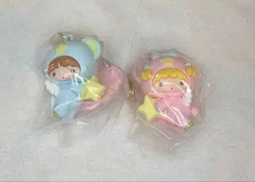 리틀트윈스타 시크릿 키링 별이 빛나는 밤의 엔젤 키키라라