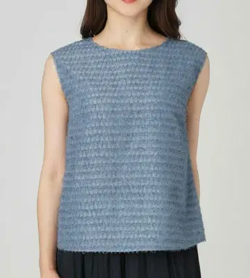 [ 36 ] 쿠 드 샹스 자카드 블라우스