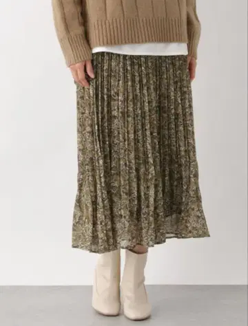 LEPSIM 렙심 프린트 개더 스커트