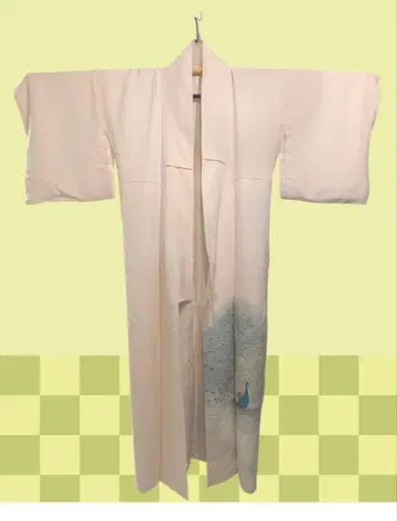 기모노 이중 기모노 공작 아이보리 12월 말까지 게재