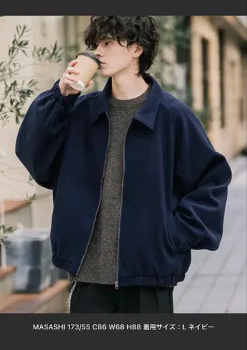 네이비 점퍼 L 사이즈