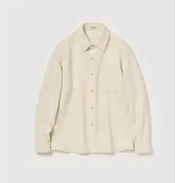 AURALEE 25AW HOMESPUN TWEED SHIRT