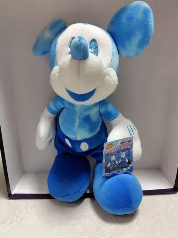 미키마우스 슈퍼 점프 마린 컬러 봉제 인형