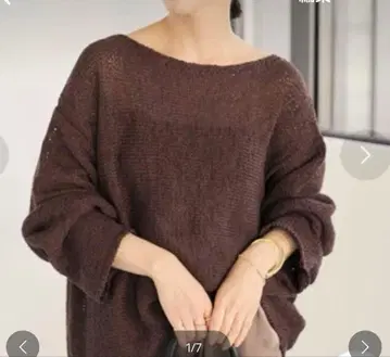 Plage linen mix loose 풀오버