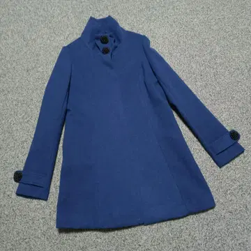 새상품 DURAS 스탠드 카라 코트 프리 사이즈