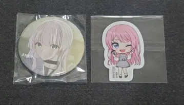 MyGO!!!!! 생각의 형태가 쌓일 때 캔뱃지 스티커 치하야 아논