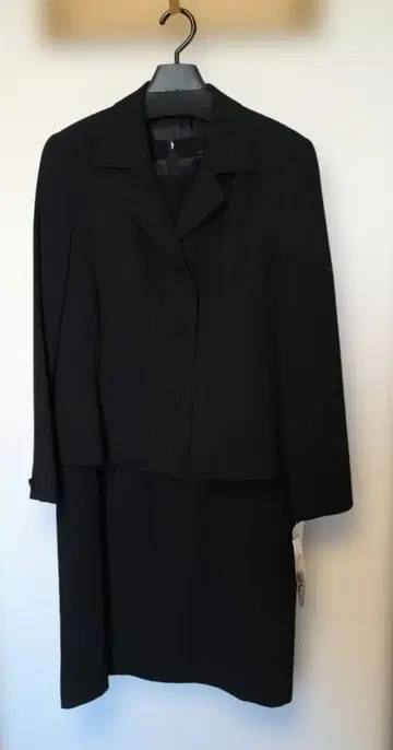 세실 블랙 포멀 원피스 수트 15호