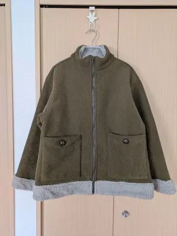 NORTHERN TRUCK 코듀로이 보아 자켓 올리브