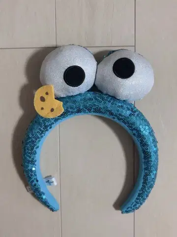 쿠키 몬스터 머리띠 USJ 한정판