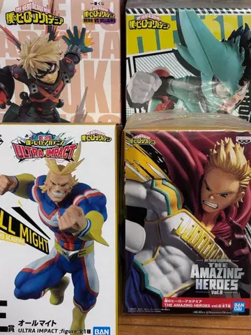 히로아카 피규어 바쿠고 카츠키 미도리야 이즈쿠 올마이트 밀리오 세트