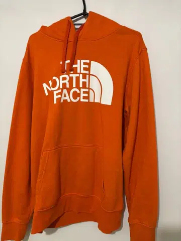 THE NORTH FACE 오렌지 후드티 M 사이즈