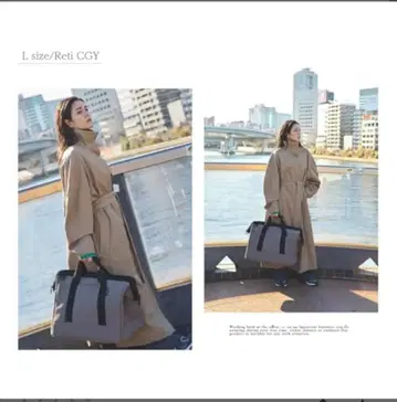 [에디타] 보스턴 백 edt-005 Reti 차콜 그레이