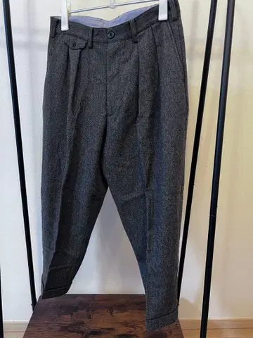 명품 빔즈 플러스 2 Pleats Tapered Flannel M