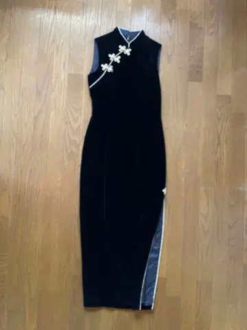 벨벳 차이나 드레스