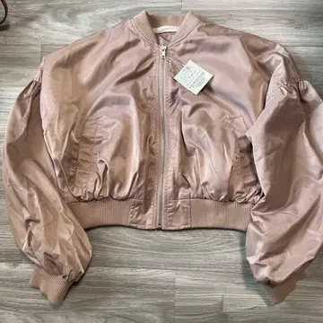 Ray Cassin 핑크 MA-1 자켓