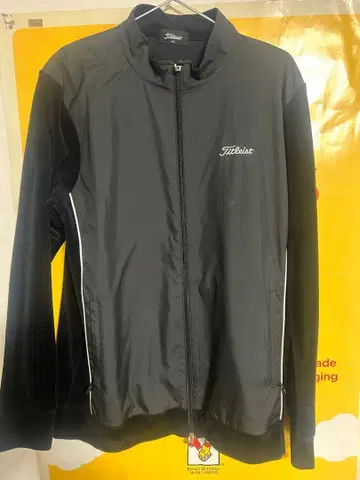 Titleist 블랙 자켓 LL 벨로아