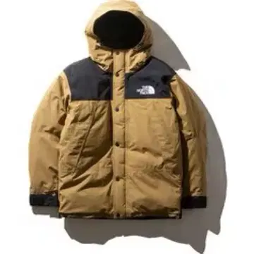 [ 미사용 ] 더 노스 페이스 마운틴 다운 자켓 브리티시 카키