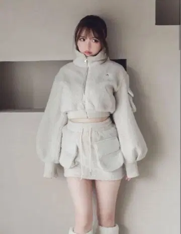 andmary miffy boa jacket