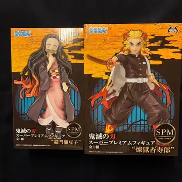 귀멸의 칼날 렌고쿠 쿄쥬로 카마도 네즈코 피규어