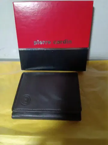 pierre cardin 가죽 3단 폴더형 지갑