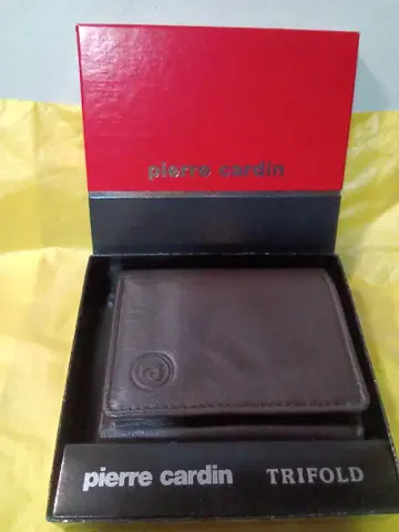pierre cardin 가죽 3단 폴더형 지갑