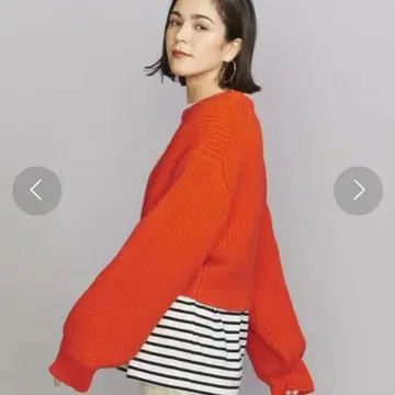 새상품급 뷰티앤유스 유나이티드 애로우즈 숏 니트 풀오버