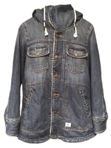 RNA 데님 보아 코트 자켓 M 사이즈