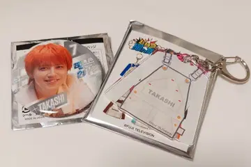 초특급 타카시 RE:VE 캔뱃지 토레타리 아크링 키링 세트