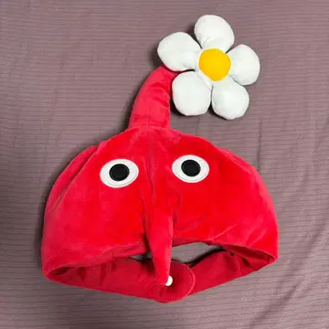 빨간색 피크민 모자