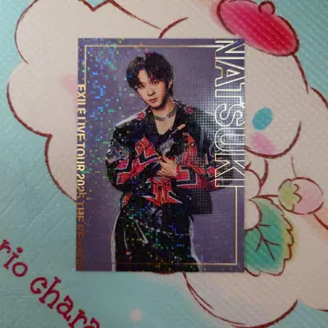 EXILE THE REASON 사와모토 나츠키 포토 카드 시크릿