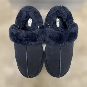 NICAL 천연 가죽 투웨이 무스탕 샌들