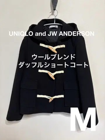 [ 새상품급 ] UNIQLO JWA 울 블렌드 더플 숏코트 M