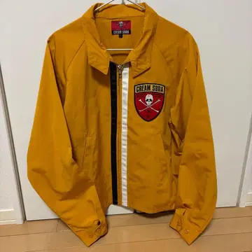 CREAM SODA 머스타드 집업 자켓