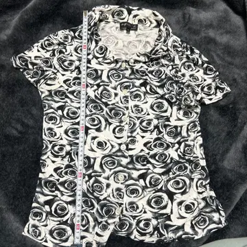 agnes b. 장미 꽃무늬 T셔츠 갸루 Y2k