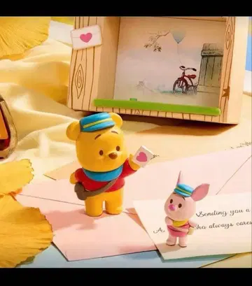 miniso 푸우 피글렛 디즈니 피규어