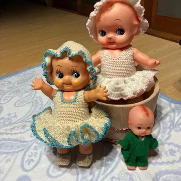 빈티지 인형 3체 세트